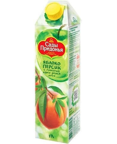 Сок "Сады Придонья", яблоко персик