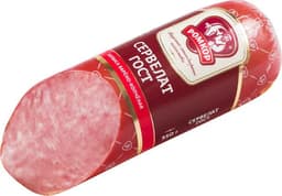 Колбаса варено-копченая "Ромкор" - "Сервелат"