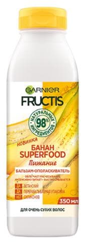 Бальзам-ополаскиватель Garnier Fructis Superfood Banana