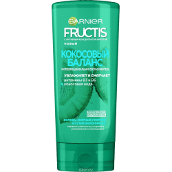 Укрепляющий бальзам-ополаскиватель Garnier Fructis Кокосовый баланс