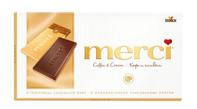 Merci кофе и сливки