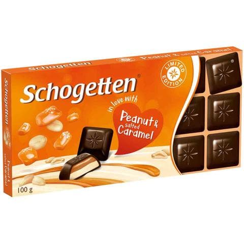 Schogetten peanut and salted caramel