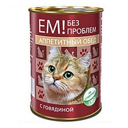 Корм для кошек "Ем без проблем" Аппетитный обед
