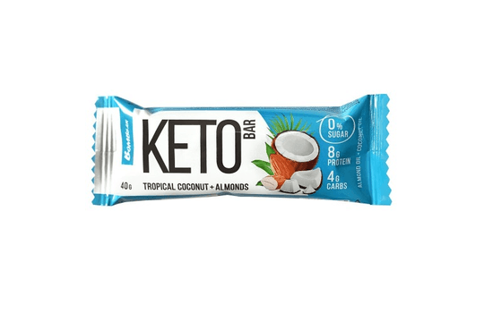 Keto bar tropical coconut + almonds