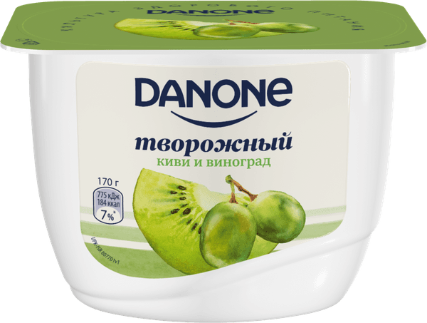 Danone киви и виноград
