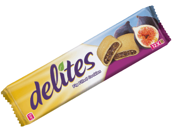 Delites fig filled cookies