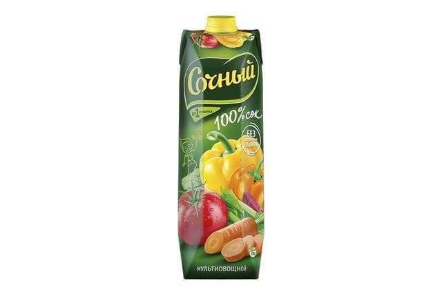 Сок  "Сочный" Мультиовощной