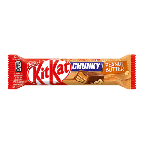 Kitkat chunky peanut butter