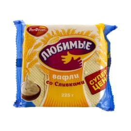 Любимые вафли со сливками