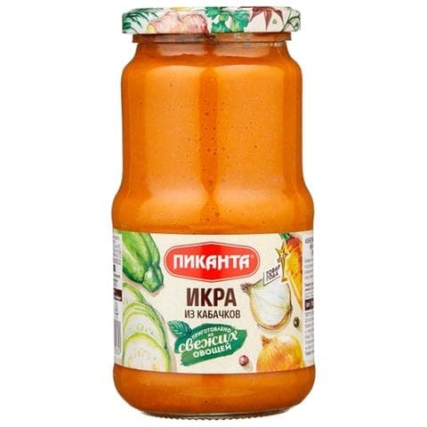 Икра из кабачков "Пиканта"
