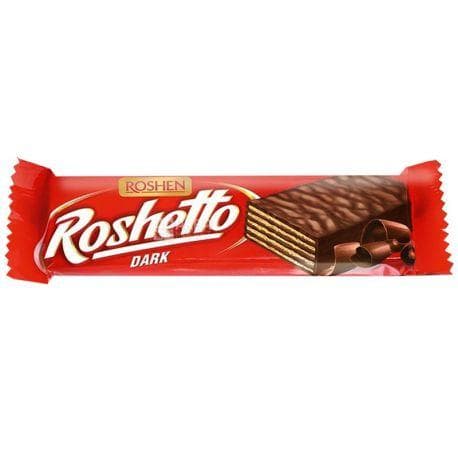 Батончик Roshen Roshetto dark вафельный