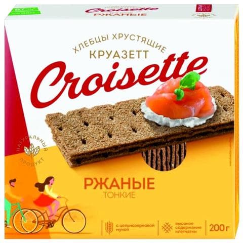 Хлебцы хрустящие Круазетт