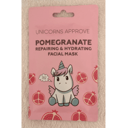 Тканевая маска для лица Unicorns Approve Гранат
