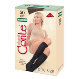 Гольфы женские Conte Elegant microfibra 50 den Conte KNEE-HIGHS