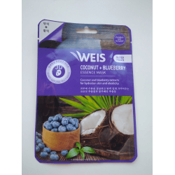 Маска тканевая для лица Weis с экстрактом кокоса и голубики