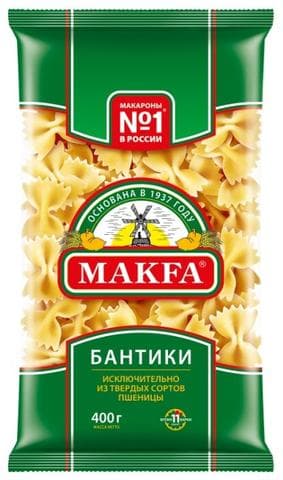 Макароны Макфа "Бантики"