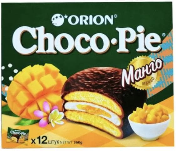 Choco pie манго