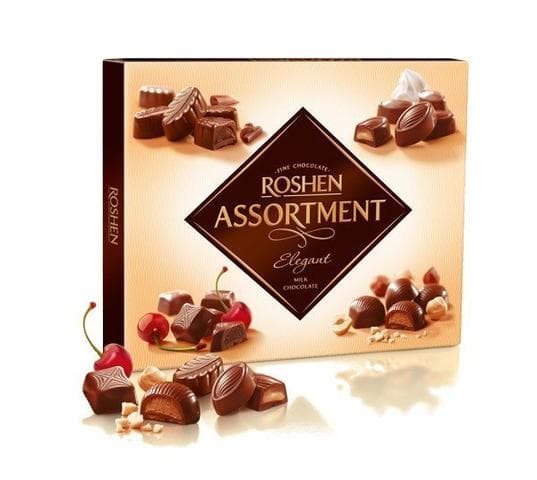 Конфеты Roshen Assortment elegant молочный шоколад