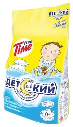 Стиральный порошок FREE TIME детский