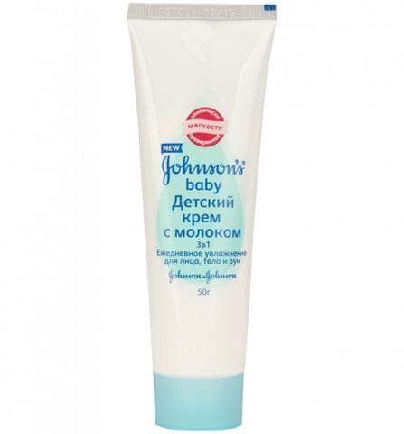 Johnsons крем с молоком