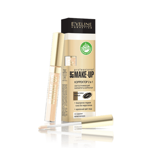 Корректор для лица Eveline Cosmetics 2 в 1 Art Professional