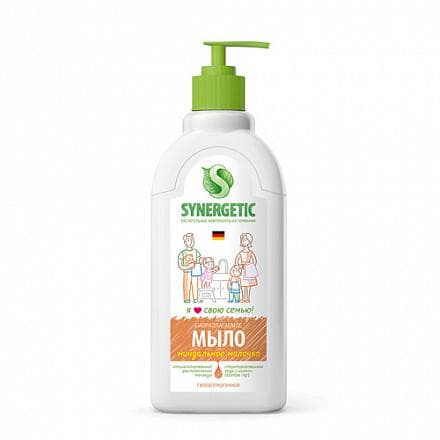 Жидкое мыло Synergetic Миндальное молочко