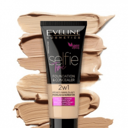 Тональный крем Selfie Time Eveline Foundation & Concealer