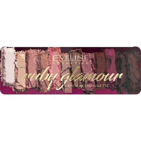 Палетка теней для век Ruby Glamour Eveline