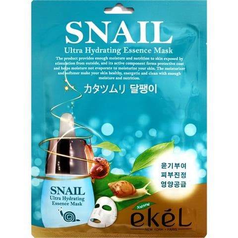 Тканевая маска с экстрактом муцина улитки Ekel Snail