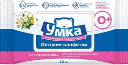 Детские влажные салфетки Умка
