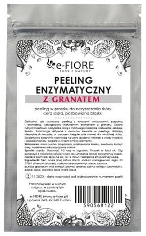 Энзимный пилинг с гранатом и витамином С E-Fiore