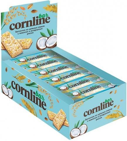 Батончик мюсли KDV Cornline bar "Батончик из цельн