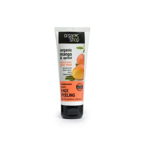 Пилинг для лица "Абрикосовый манго" Organic Shop 