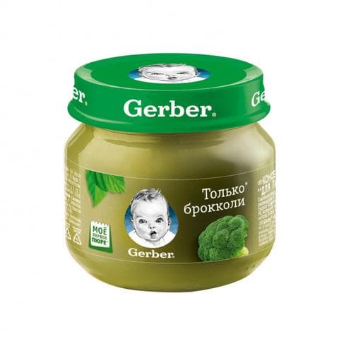 Овощное пюре Gerber «Только брокколи»