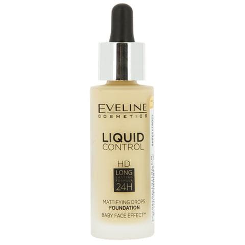 КРЕМ ТОНАЛЬНЫЙ ДЛЯ ЛИЦА LIQUID CONTROL EVELINE 