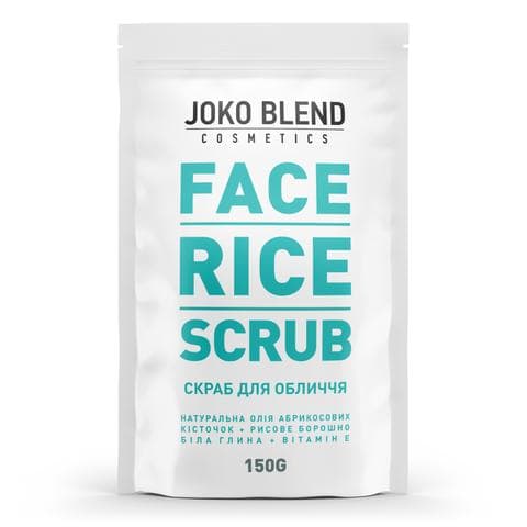 Рисовый скраб для лица Face Rice Scrub Joko Blend
