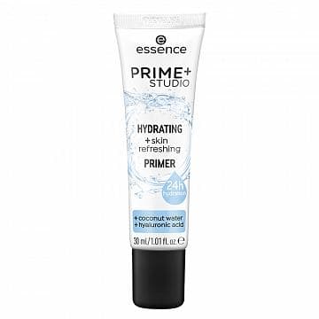 Праймер для лица Essence PRIME+ STUDIO hydrating + skin refreshing primer