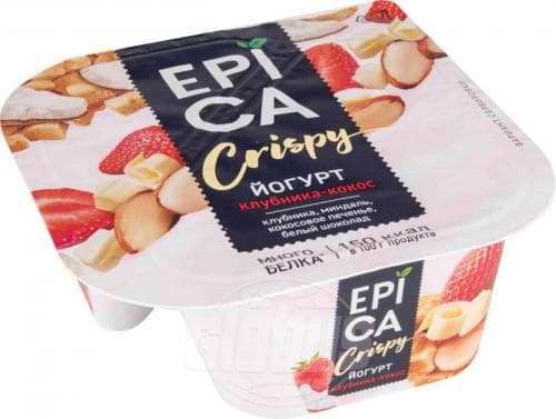 Epica crispy клубника и кокос