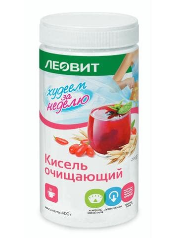 Кисель очищающий Леовит
