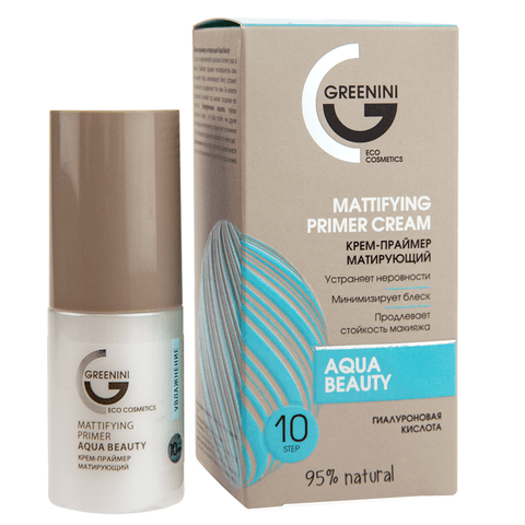 Праймер для лица Aqua Beauty Mattifying Greenini Cream Primer