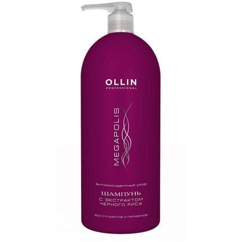 Шампунь с экстрактом черного риса Ollin Professional 