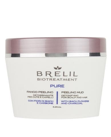 Очищающий грязевой пилинг для волос Brelil Bio Traitement Pure Peeling Mud