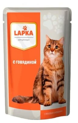 Корм для кошек «Лапка» с индейкой