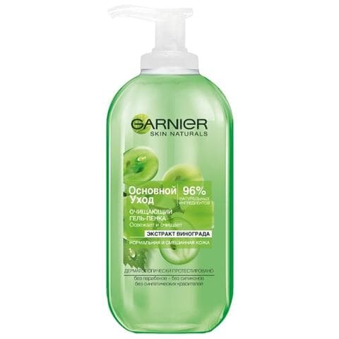 Очищающий гель-пенка "Garnier"