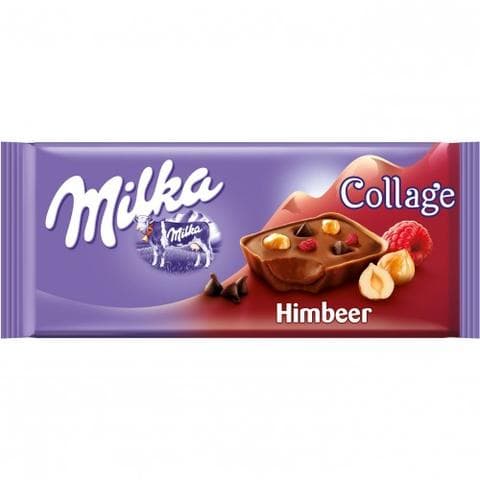 Milka Collage Малина