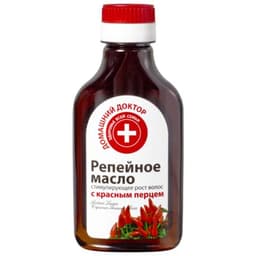 Репейное масло с красным перцем Домашний Доктор 