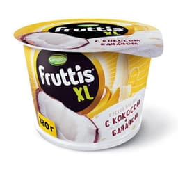 Йогурт Fruttis XL кокос и банан