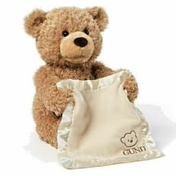 Мишка играет в прятки «Ку-ку» (Peekaboo)