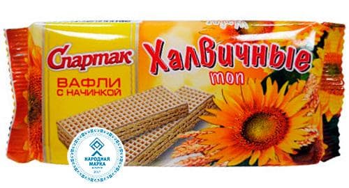 Вафли Халвичные Топ Спартак