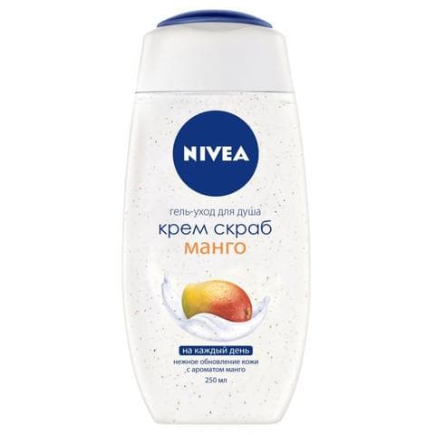 Гель для душа "Крем скраб манго" NIVEA